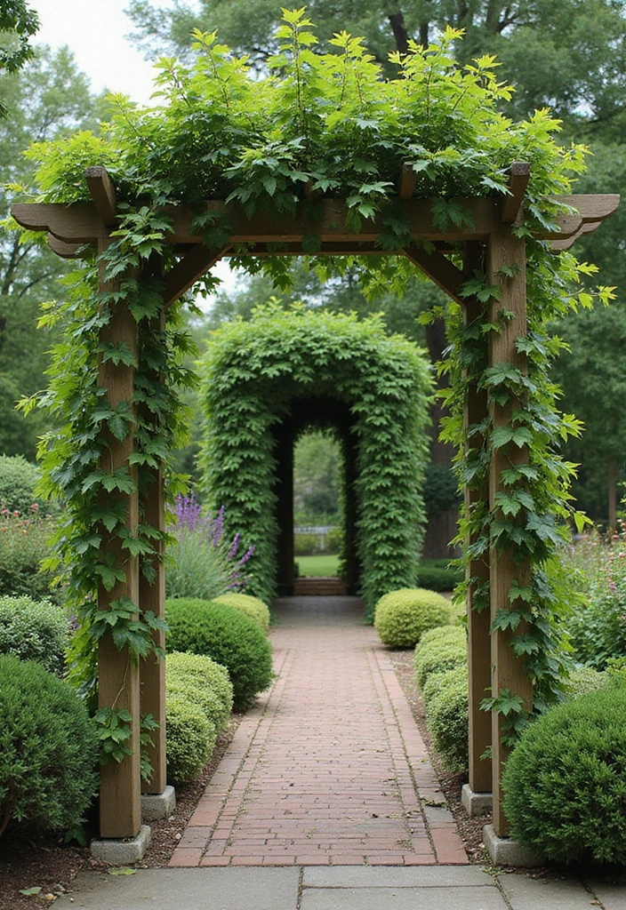 29 Front Patio Ideas That Boost Curb Appeal 18. Garden Trellises