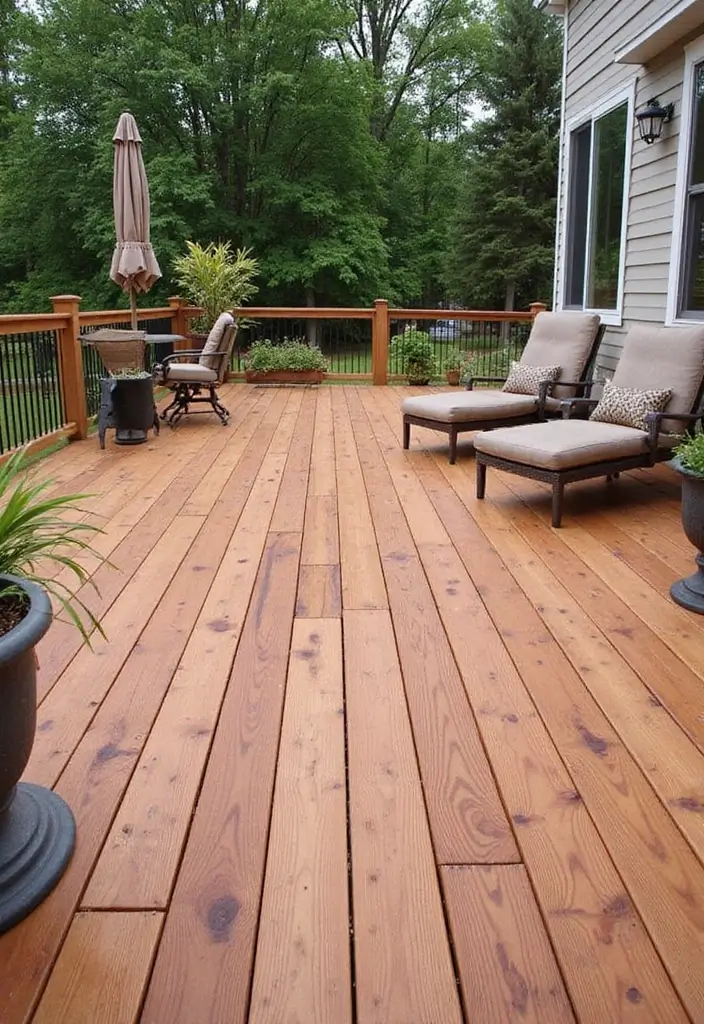 29 Painted Patio Designs That Instantly Transform the Space 26. Eco Friendly Deck Stains