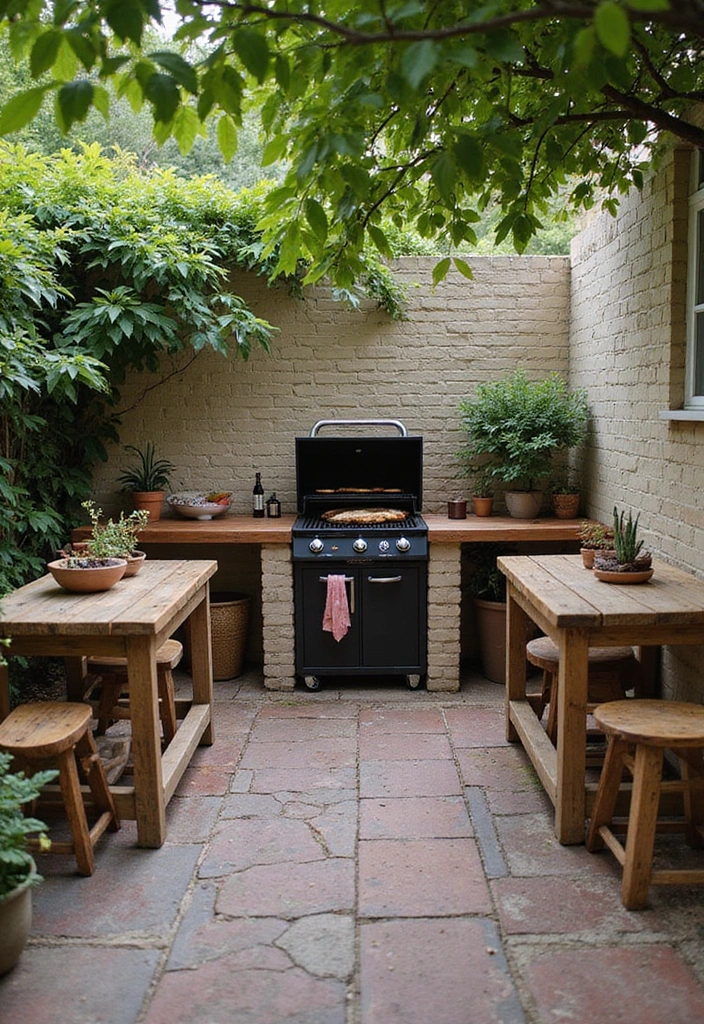 29 Patio Design Inspirations Pinterest Users Are Saving 28. Outdoor Cooking Areas