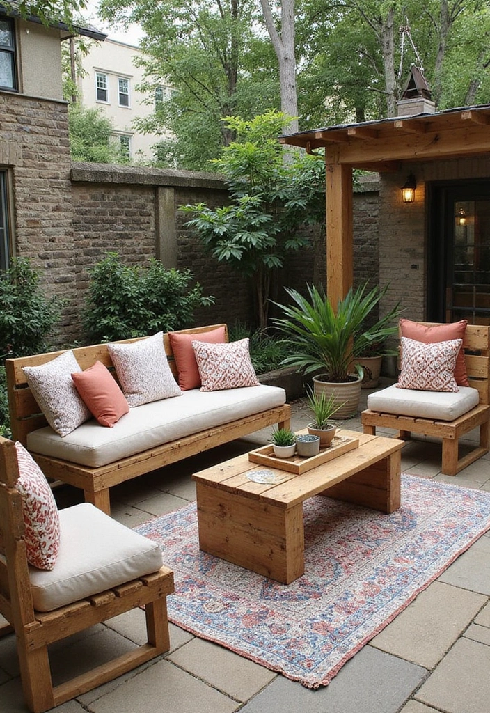 29 Patio Design Inspirations Pinterest Users Are Saving 6. DIY Pallet Furniture