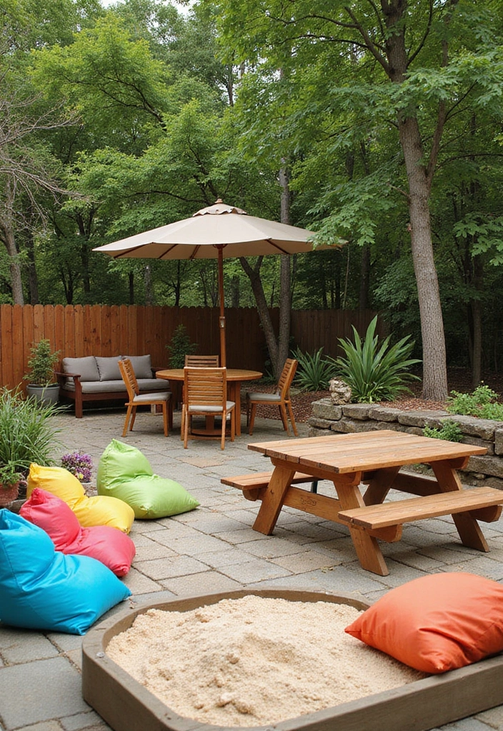 29 Patio Seating Area Layouts That Feel Welcoming 10 29 Patio Seating Area Layouts That Feel Welcoming 10. Family Friendly Play Zone