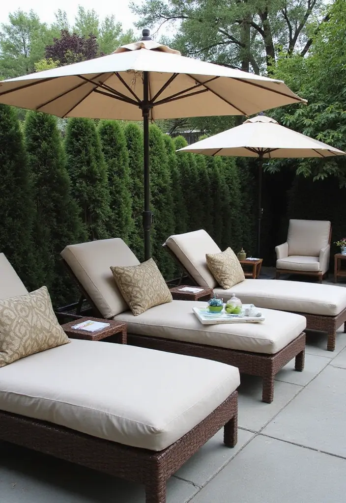 29 Patio Seating Area Layouts That Feel Welcoming 18 29 Patio Seating Area Layouts That Feel Welcoming 18. Sophisticated Lounge Chairs