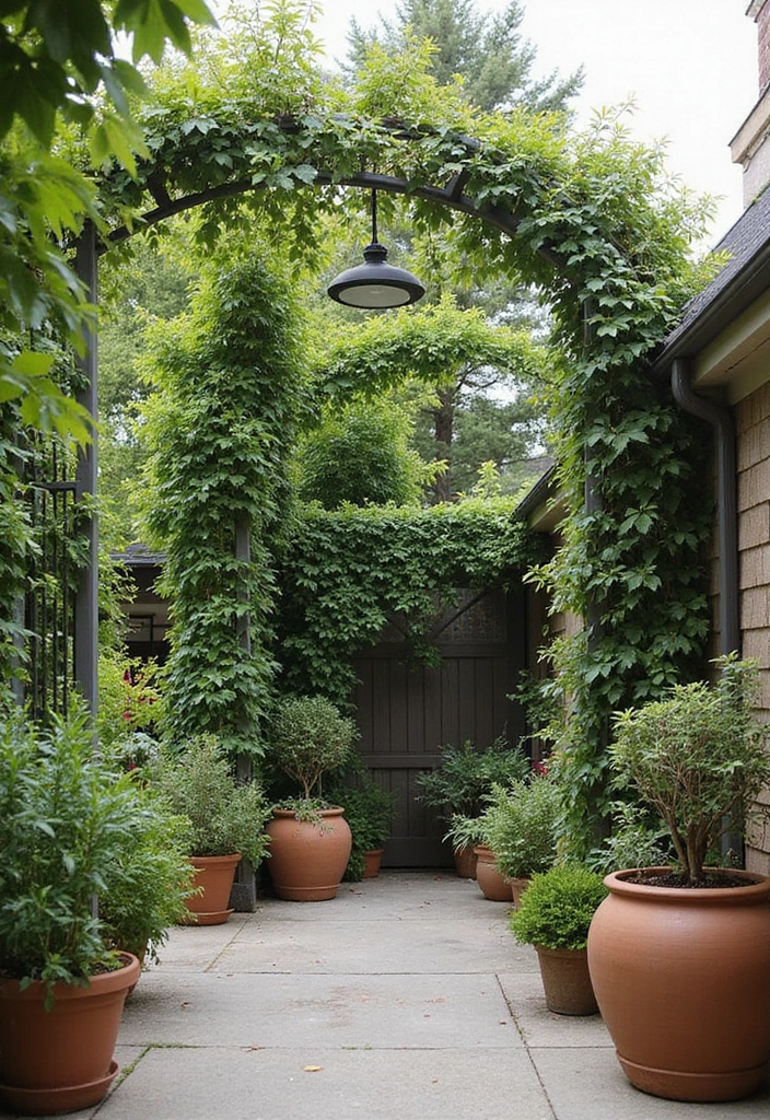 29 Small Patio Ideas That Make Tiny Spaces Feel Bigger 12 29 Small Patio Ideas That Make Tiny Spaces Feel Bigger 12. Vertical Trellises for Climbing Plants