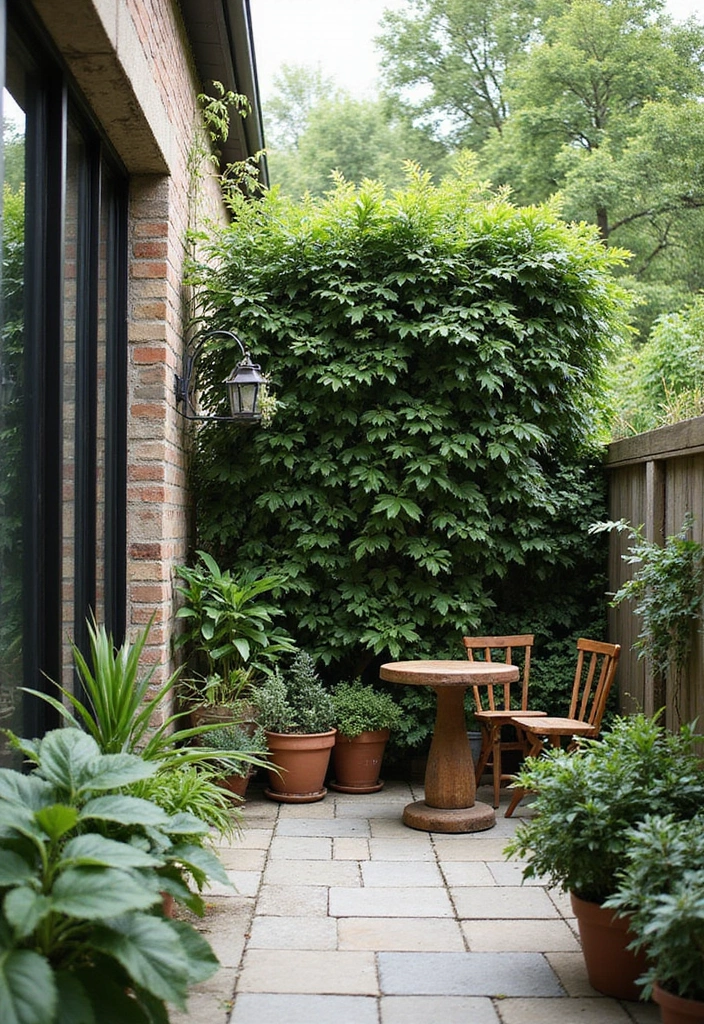 29 Small Patio Ideas That Make Tiny Spaces Feel Bigger 28 29 Small Patio Ideas That Make Tiny Spaces Feel Bigger 28. Creative Privacy Solutions with Plants