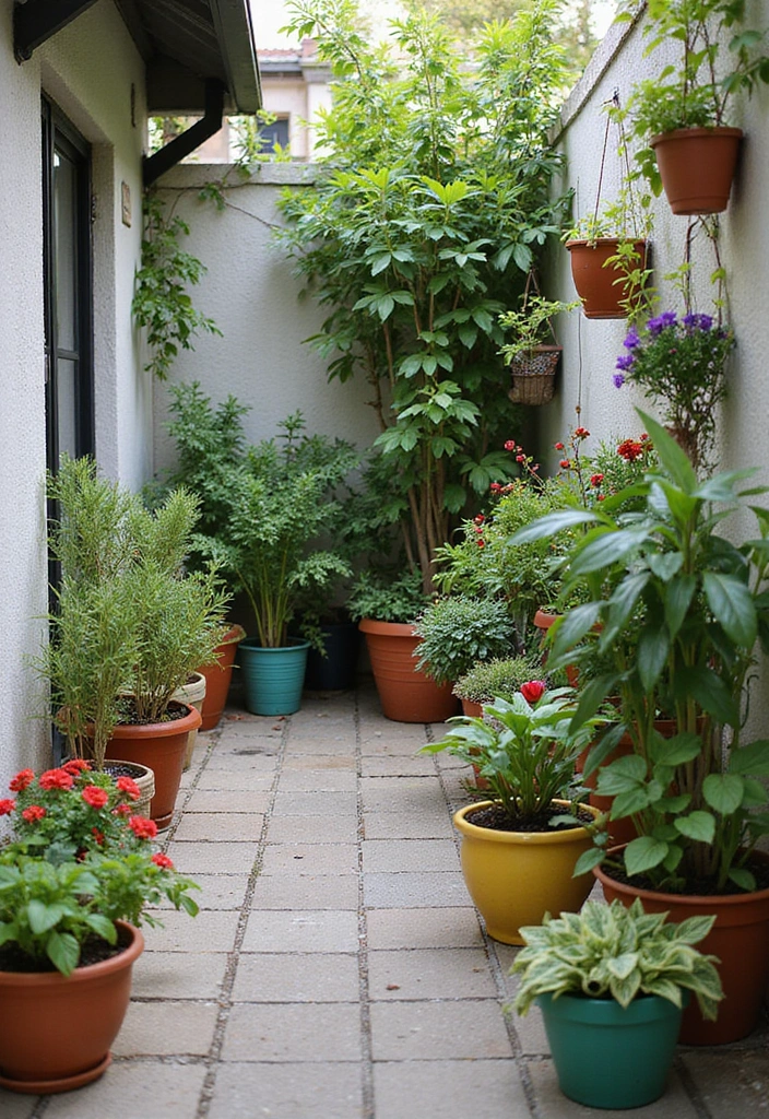 29 Small Patio Ideas That Make Tiny Spaces Feel Bigger 8 29 Small Patio Ideas That Make Tiny Spaces Feel Bigger 8. Potted Plants for Easy Care