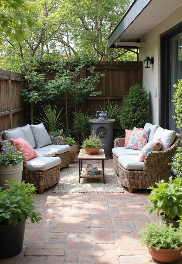 29 Small Yard Patio Ideas That Make the Most of Space 28. Adaptable Spaces