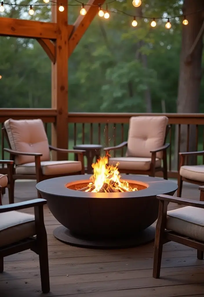 29 Under Deck Patio Ideas That Maximize Every Inch 6 29 Under Deck Patio Ideas That Maximize Every Inch 6. Portable Fire Pit