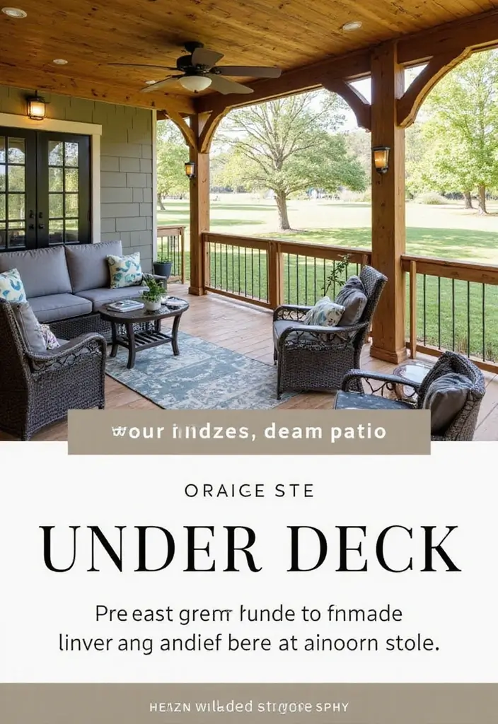 29 Under Deck Patio Ideas That Maximize Every Inch 30 29 Under Deck Patio Ideas That Maximize Every Inch Conclusion