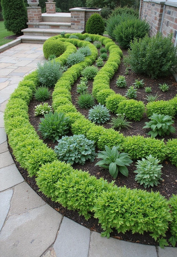 30 Deck and Patio Ideas That Blend Perfectly Together 27. Herb Spiral Gardens