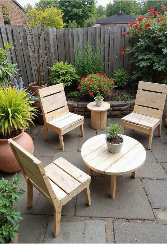 30 Deck and Patio Ideas That Blend Perfectly Together 29. DIY Pallet Projects