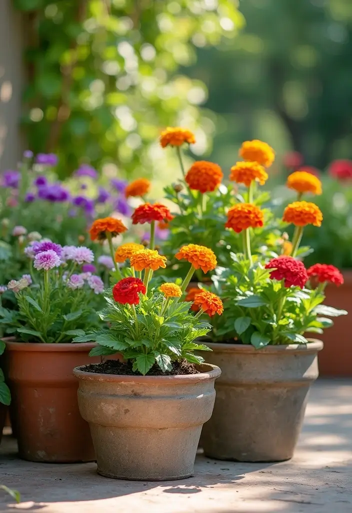 30 Deck and Patio Ideas That Blend Perfectly Together 9. Biodegradable Planters