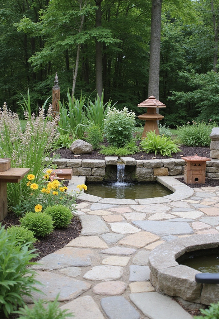 30 Flagstone Patio Ideas That Add Timeless Beauty 26 30 Flagstone Patio Ideas That Add Timeless Beauty 26. Wildlife Friendly Patios