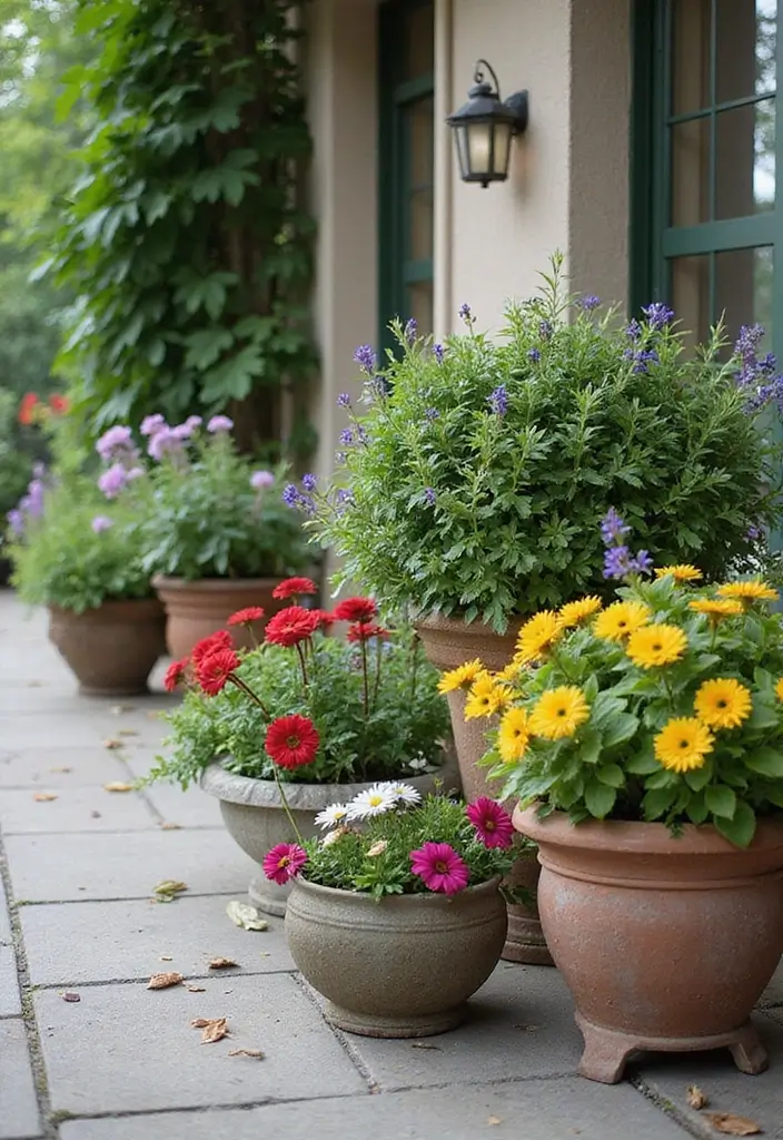 30 French Patio Designs That Feel Elegant and Romantic 12 30 French Patio Designs That Feel Elegant and Romantic 12. Decorative Planters