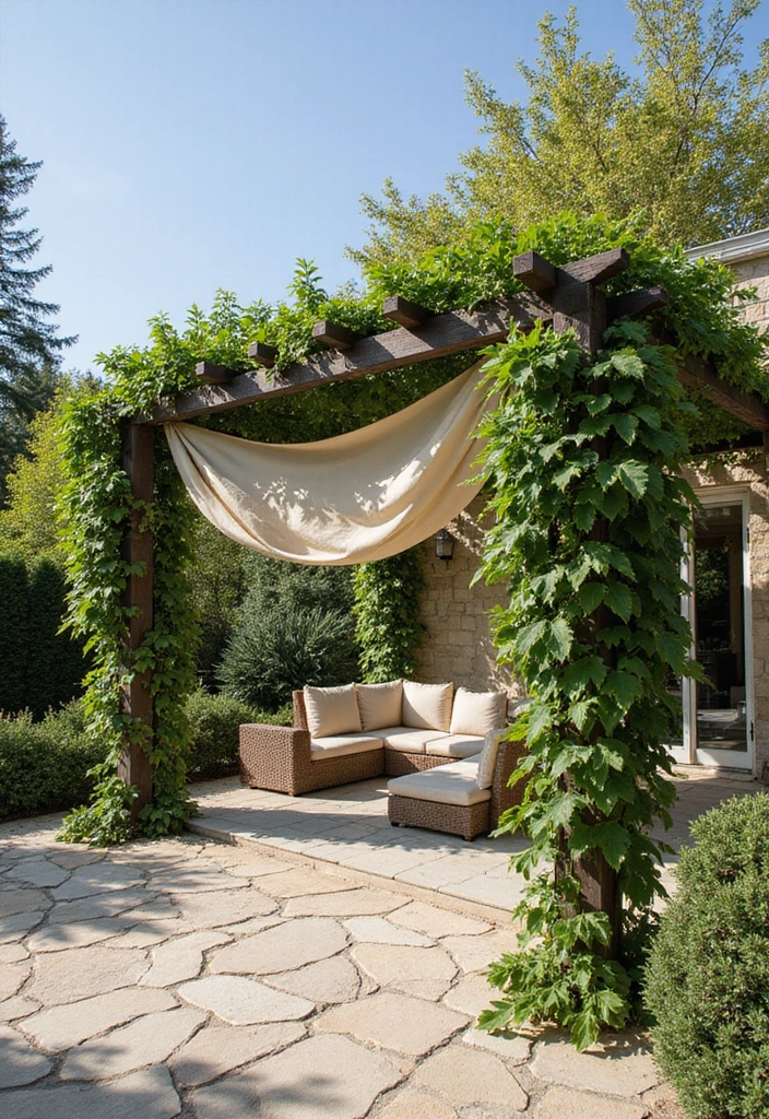 30 French Patio Designs That Feel Elegant and Romantic 16 30 French Patio Designs That Feel Elegant and Romantic 16. Pergolas for Shade and Style