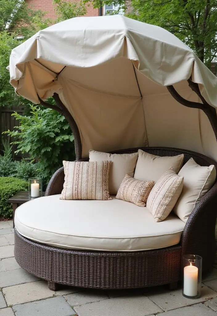 30 Outdoor Patio Furniture Sets That Look Stylish and Cozy 21. Stylish Outdoor Daybeds