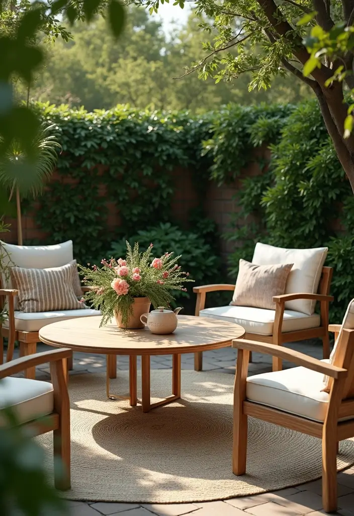 30 Outdoor Patio Furniture Sets That Look Stylish and Cozy 24. Outdoor Coffee Tables