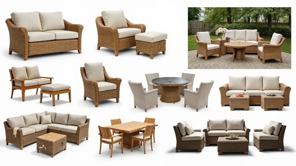 30 Outdoor Patio Furniture Sets That Look Stylish and Cozy