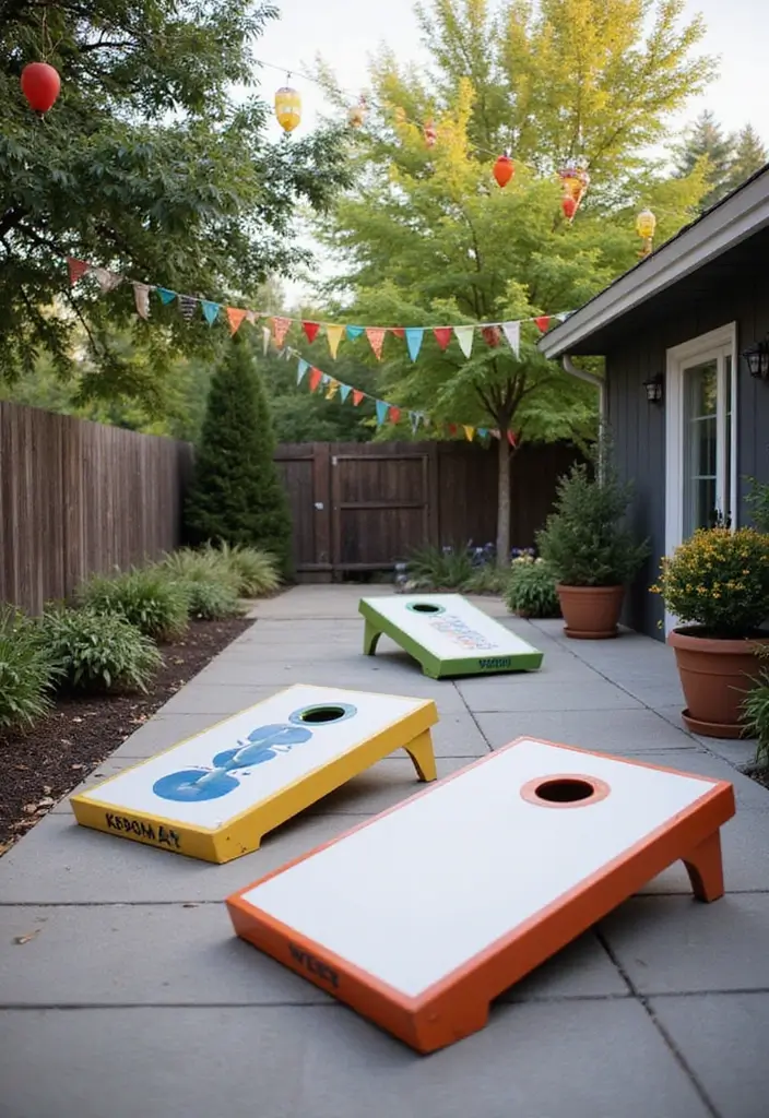 30 Patio Decorating Ideas Pinterest Users Are Loving 18. Outdoor Games