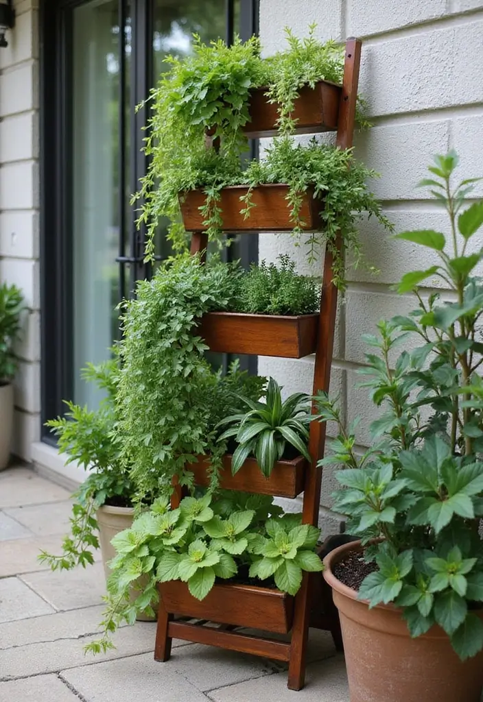 30 Patio Decorating Ideas Pinterest Users Are Loving 19. Plant Shelves