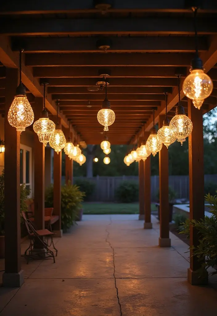 30 Patio Decorating Ideas Pinterest Users Are Loving 20. Unique Outdoor Lighting Fixtures