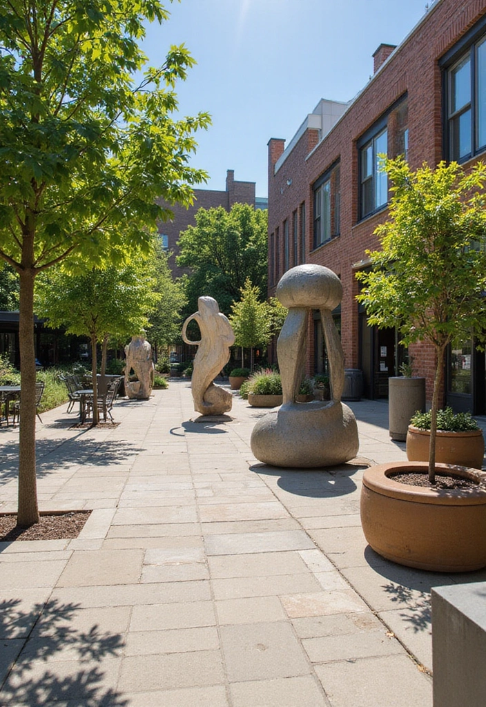 30 Patio Decorating Ideas Pinterest Users Are Loving 23. Outdoor Art Installations