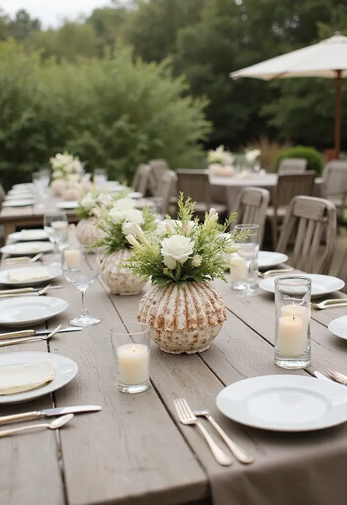 30 Patio Decorating Ideas Pinterest Users Are Loving 29. Shell Accents