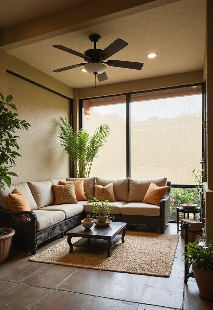 30 Patio Door Window Treatments That Look Fresh 24. Fabric Patio Screens