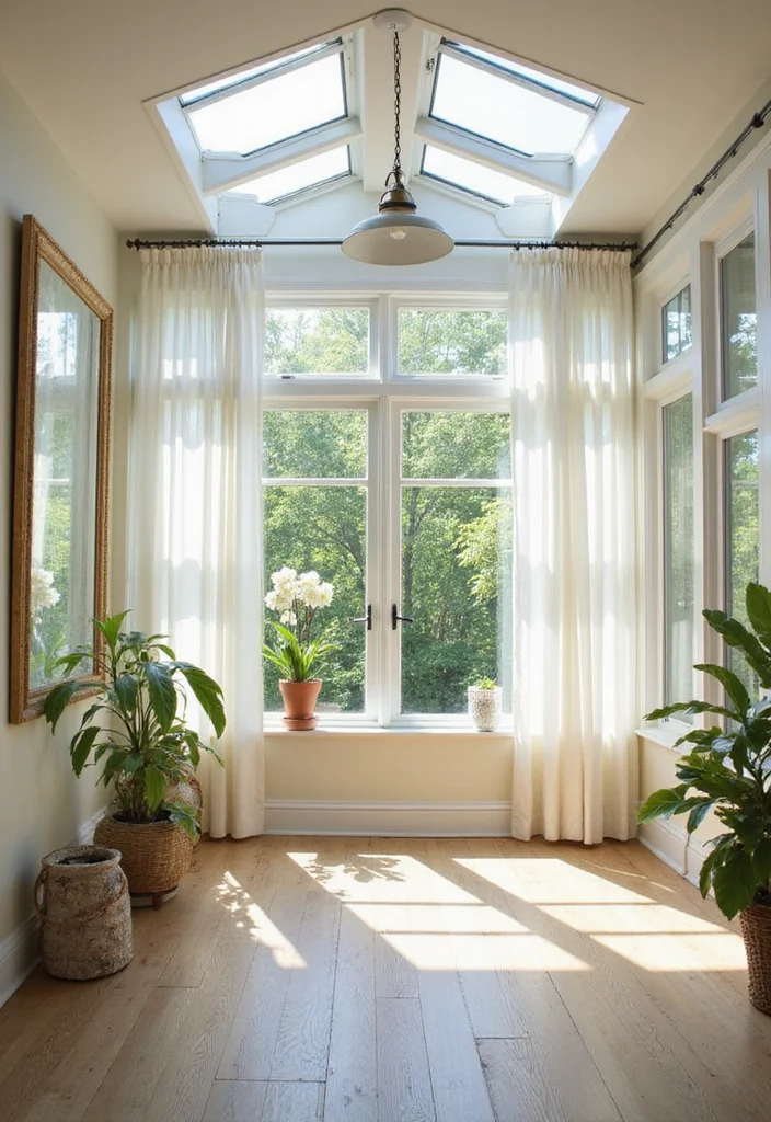 12 Backyard Sunroom Ideas for Warm Bright Outdoor Enjoyment 4. Natural Light Optimization
