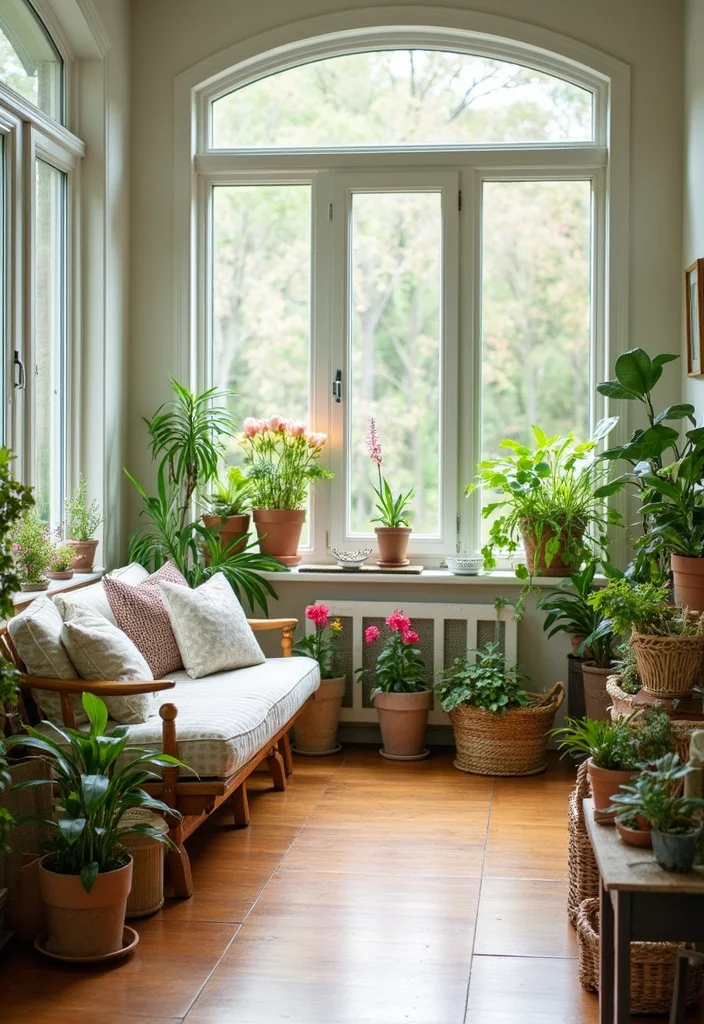 12 Backyard Sunroom Ideas for Warm Bright Outdoor Enjoyment 5. Seasonal Decor Ideas