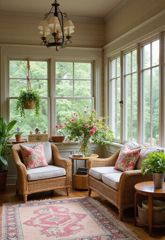 12 Backyard Sunroom Ideas for Warm Bright Outdoor Enjoyment 9. Outdoor Inspired Color Palettes