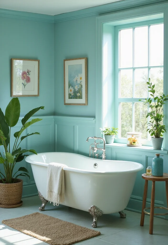 12 Bathroom Ideas Bathtub for Relaxing Practical Soaking Spaces 111 12 Bathroom Ideas Bathtub for Relaxing Practical Soaking Spaces 11. Color Therapy