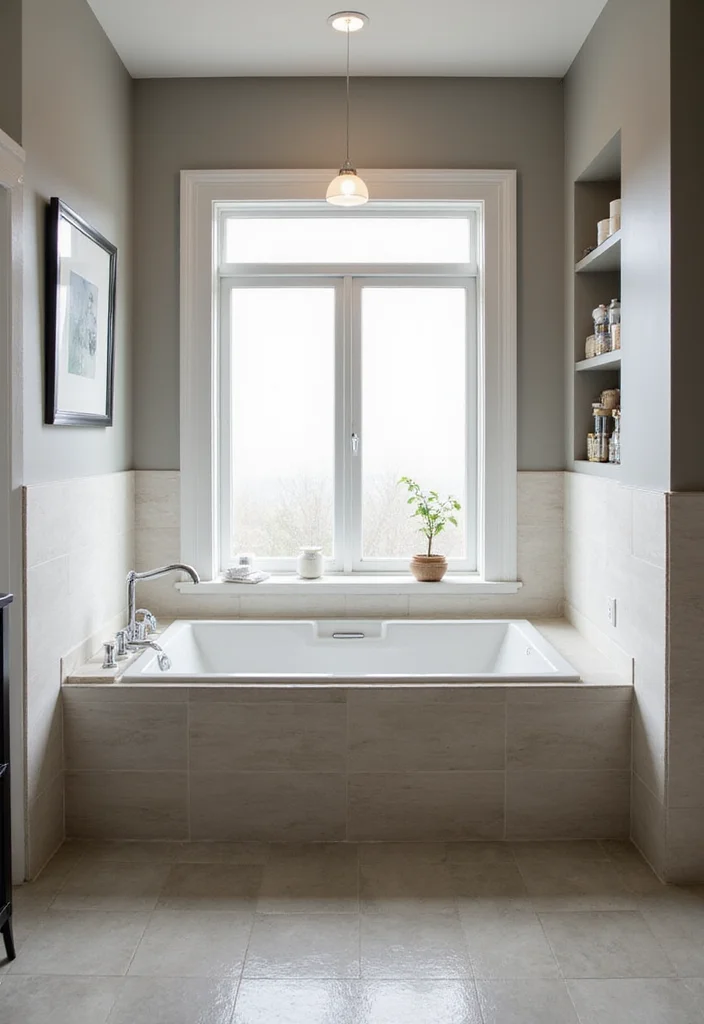 12 Bathroom Ideas Bathtub for Relaxing Practical Soaking Spaces 12 12 Bathroom Ideas Bathtub for Relaxing Practical Soaking Spaces 2. Built in Comfort