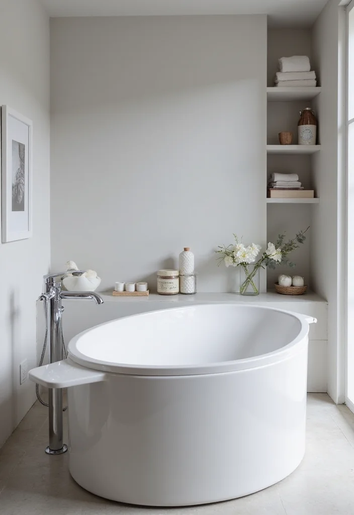 12 Bathroom Ideas Bathtub for Relaxing Practical Soaking Spaces 45 12 Bathroom Ideas Bathtub for Relaxing Practical Soaking Spaces 5. Minimalist Designs
