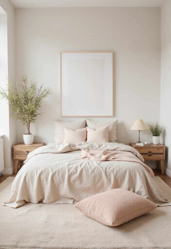 12 Bedroom Carpet Ideas for Soft Warm Underfoot Style 9. Soft Pastel Hues