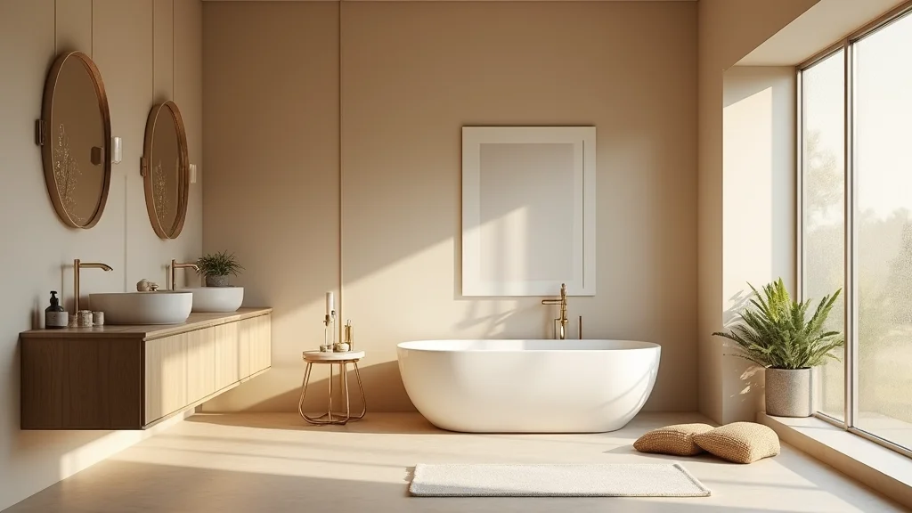12 Beige Bathroom Ideas for Warm Subtle Relaxing Tones