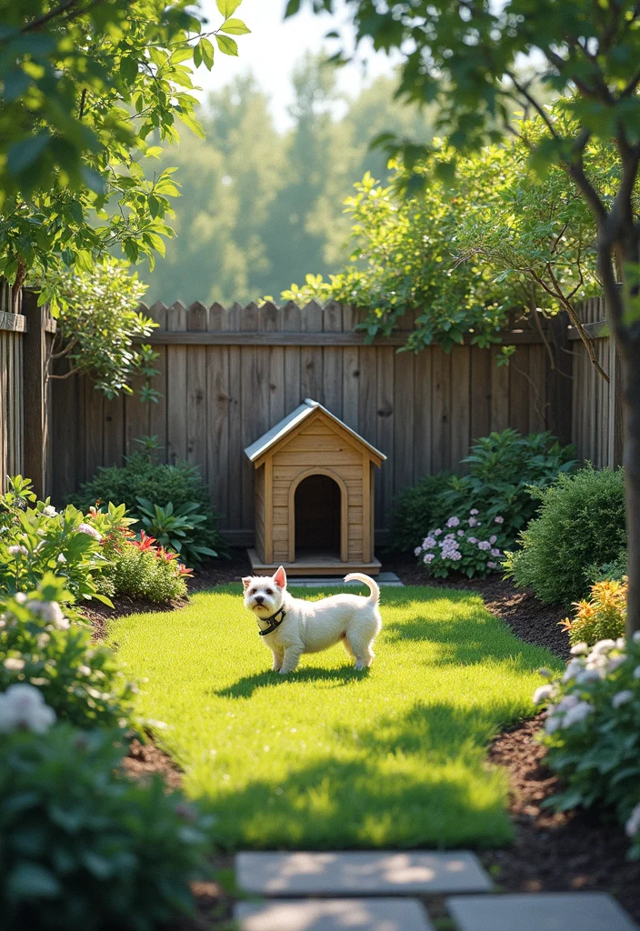 12 Cheap Dog Run Ideas Backyard for Safe Affordable Pet Play 1 12 Cheap Dog Run Ideas Backyard for Safe Affordable Pet Play 1. Fenced Garden Area