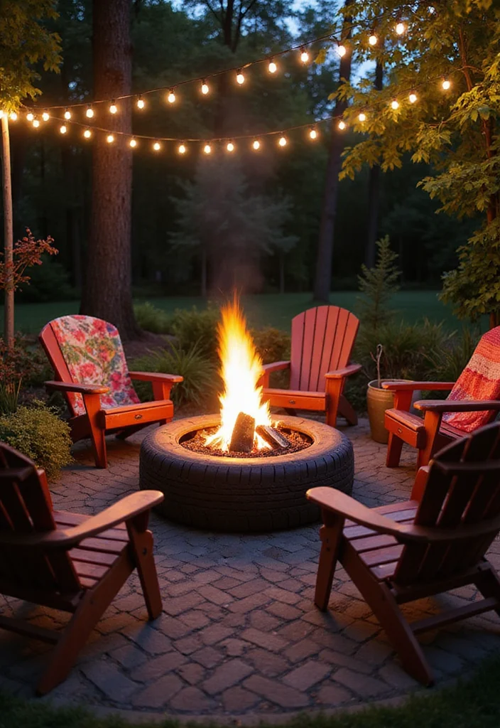 12 Cheap Fire Pit Ideas for Cozy Budget-Friendly Nights 67 12 Cheap Fire Pit Ideas for Cozy Budget Friendly Nights 7. The Tire Fire Pit