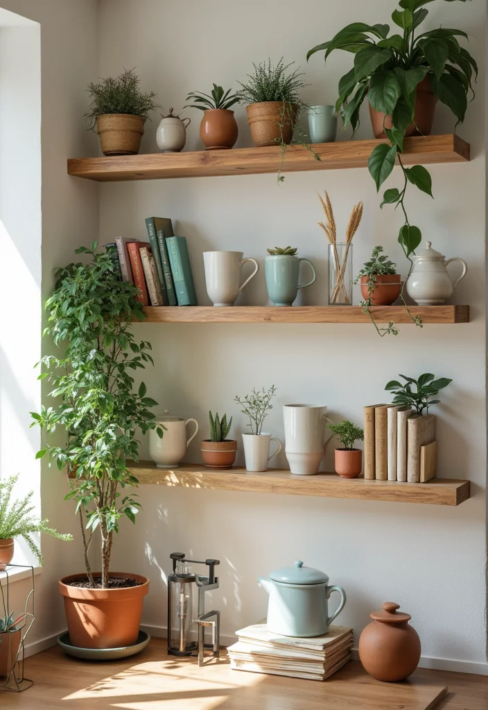 12 Kitchen Corner Ideas for Smart Efficient Space Use 1. Open Corner Shelving