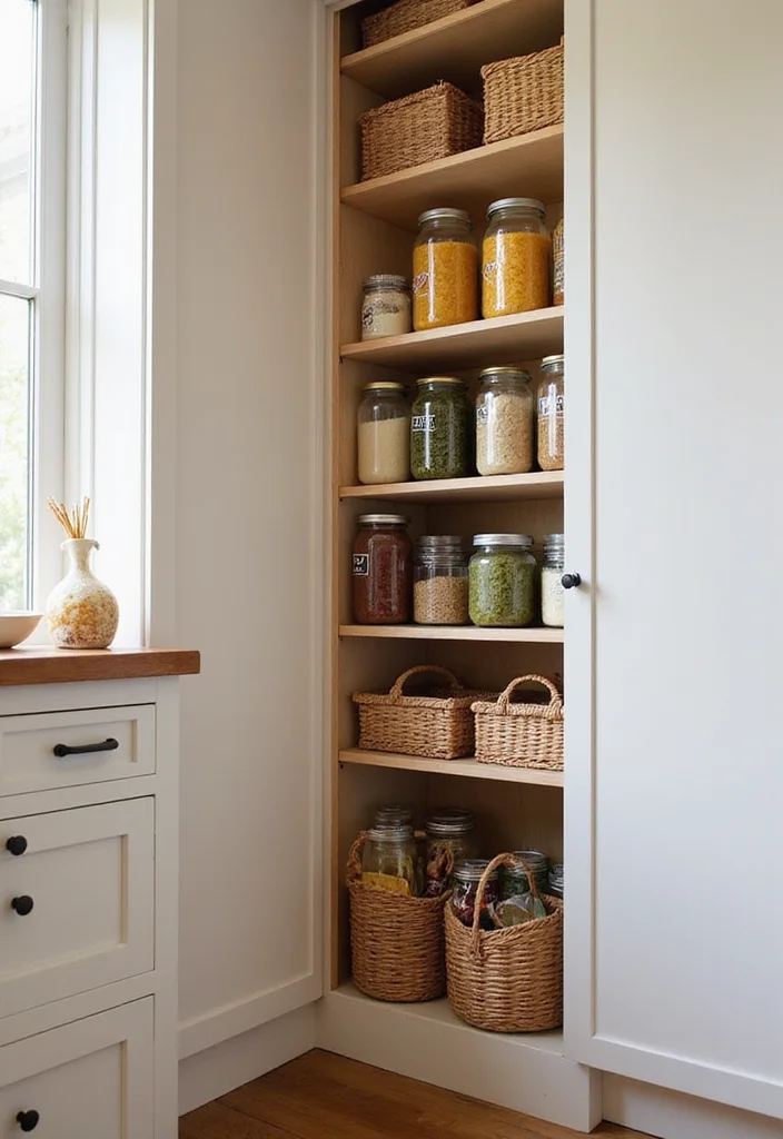 12 Kitchen Corner Ideas for Smart Efficient Space Use 2. Corner Pantry Solutions