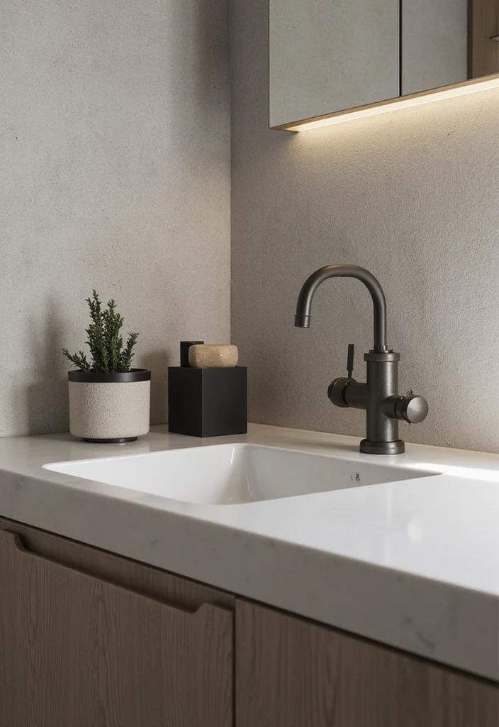 12 Kitchen Corner Ideas for Smart Efficient Space Use 7. Corner Sink Delight