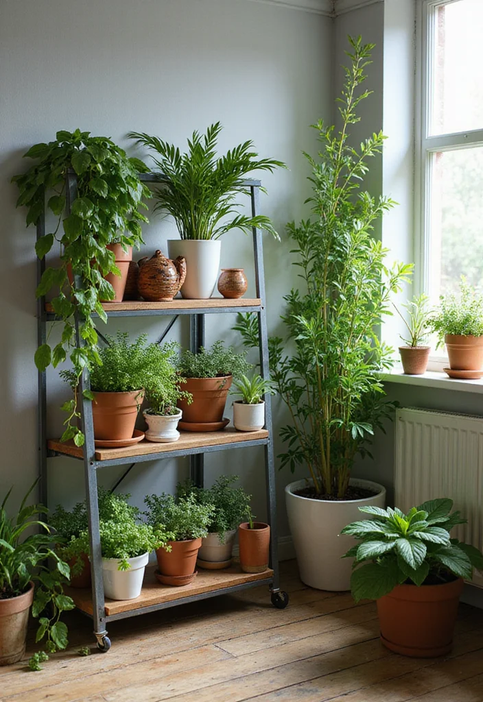 12 Kitchen Corner Ideas for Smart Efficient Space Use 8. Plant Corner