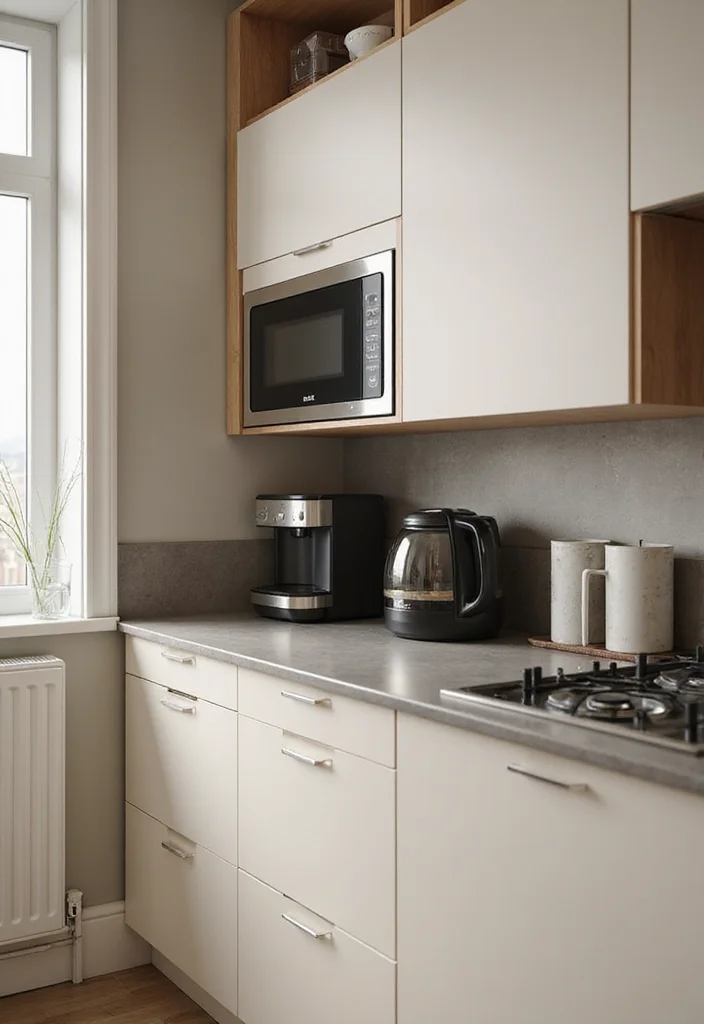 12 Kitchen Corner Ideas for Smart Efficient Space Use 9. Multifunctional Corner Appliances