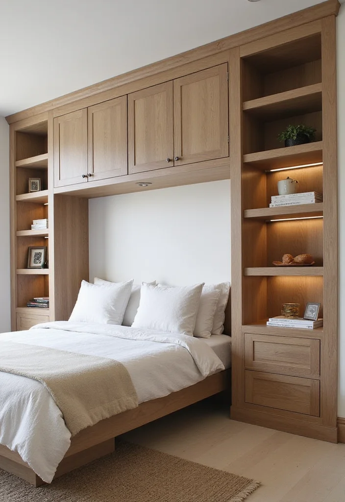 12 Loft Bedroom Ideas for Airy Open Smart Layouts 111 12 Loft Bedroom Ideas for Airy Open Smart Layouts 11. Customized Built in Furniture