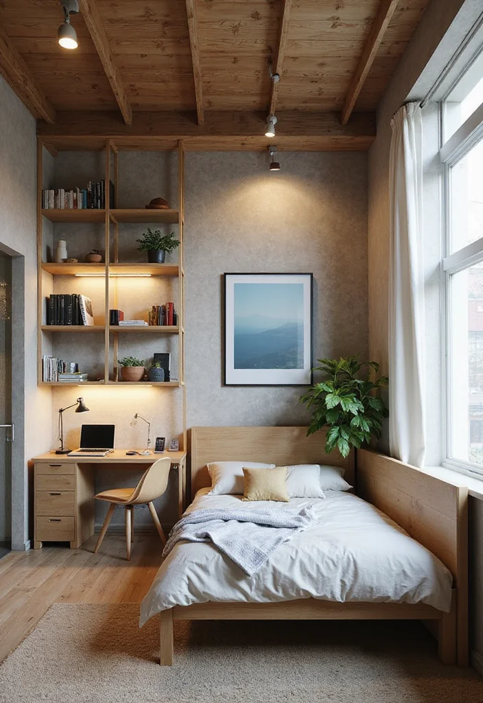 12 Loft Bedroom Ideas for Airy Open Smart Layouts 122 12 Loft Bedroom Ideas for Airy Open Smart Layouts 12. Multifunctional Spaces