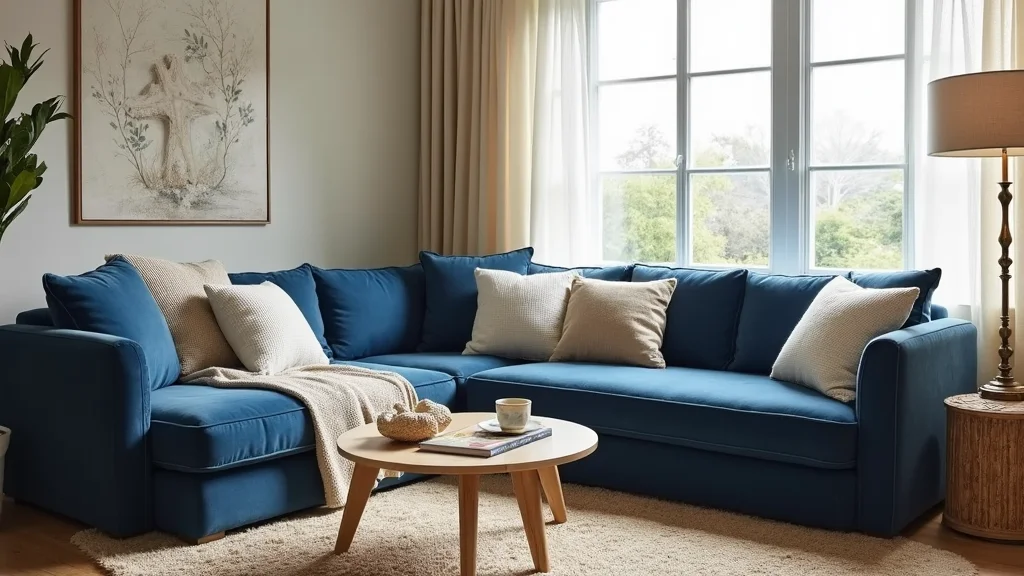 12 Navy Blue Sofa Living Room Ideas for Deep Sophisticated Style
