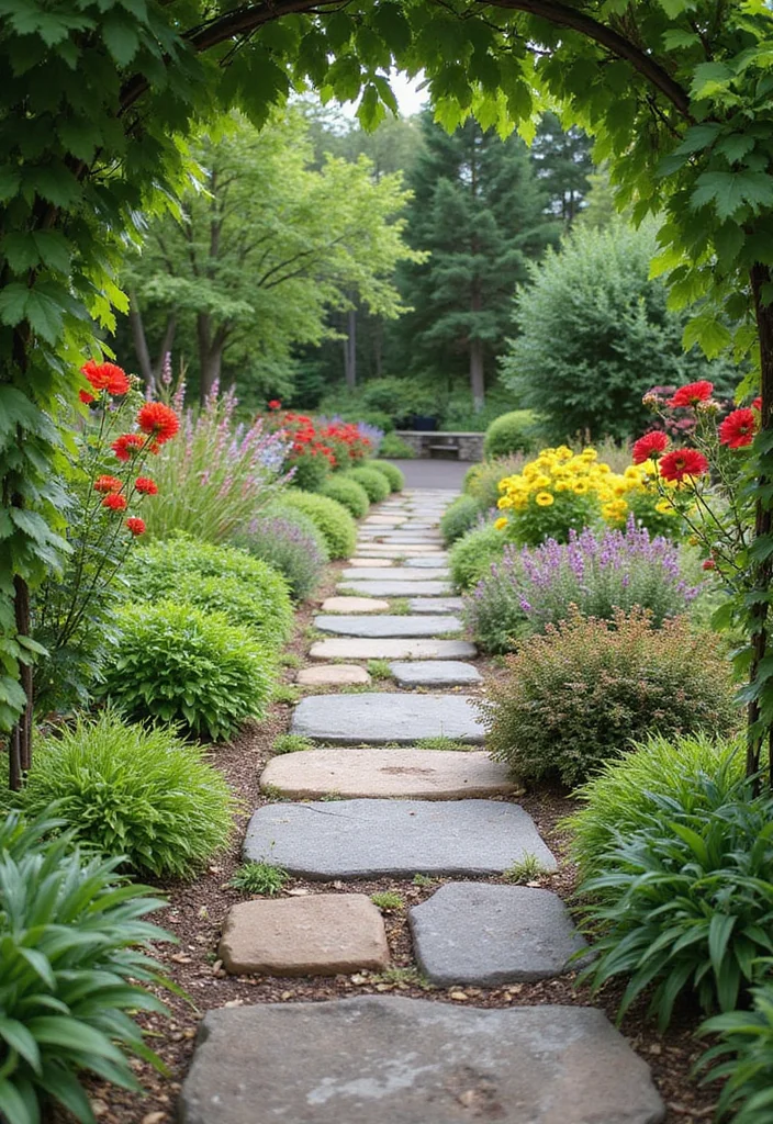 12 No Patio Backyard Ideas for Simple Affordable Outdoor Use 34 12 No Patio Backyard Ideas for Simple Affordable Outdoor Use 4. Garden Paths with Stones