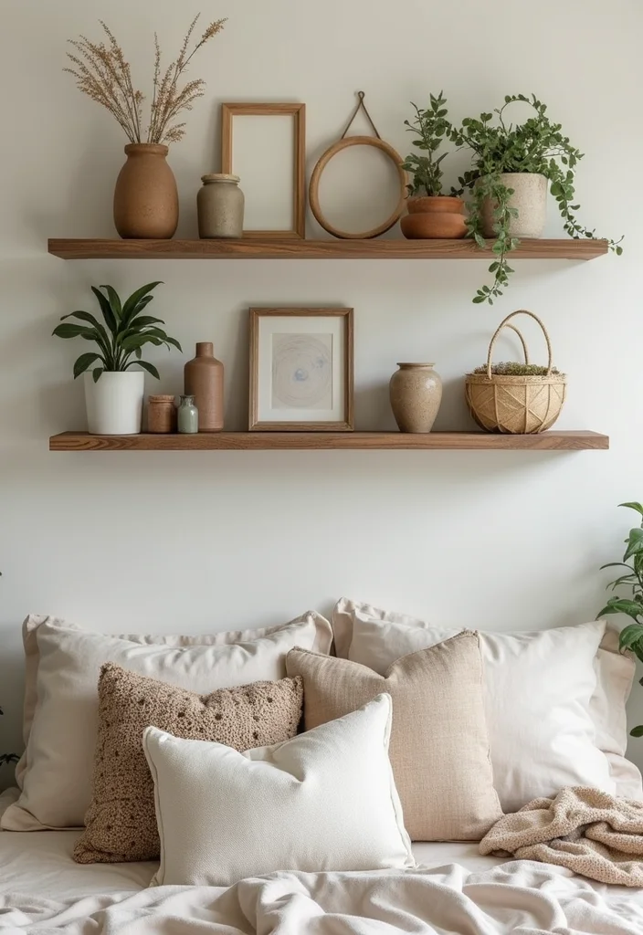 12 Shelf Ideas for Bedroom for Clean Organized Decor 10. Theme Based Shelving