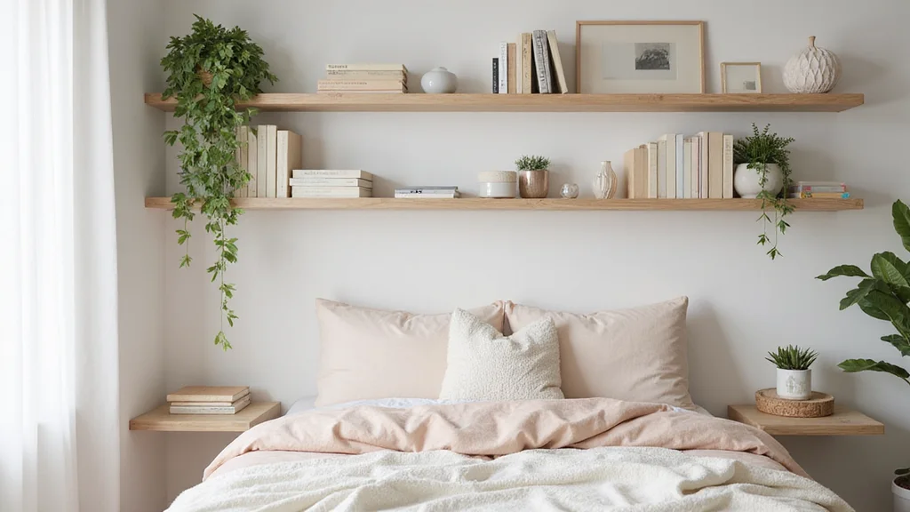 12 Shelf Ideas for Bedroom for Clean Organized Decor