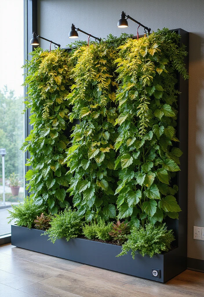 12 Small Backyard Corner Ideas for Smart Functional Layouts 111 12 Small Backyard Corner Ideas for Smart Functional Layouts 11. Vertical Garden with Irrigation System