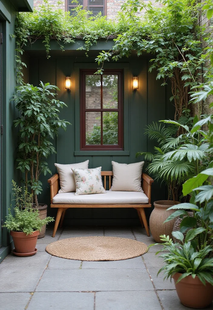 12 Small Backyard Corner Ideas for Smart Functional Layouts 67 12 Small Backyard Corner Ideas for Smart Functional Layouts 7. Corner Seating with Planters